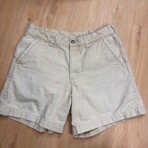 Patagonia Stand Up Shorts Mens 34 Organic Cotton Vintage Canvas Outdoors Hiking